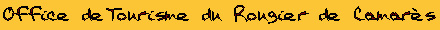 Office de tourisme de Camares