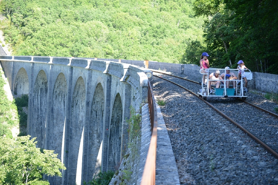 Velorail sainte eulalie deals