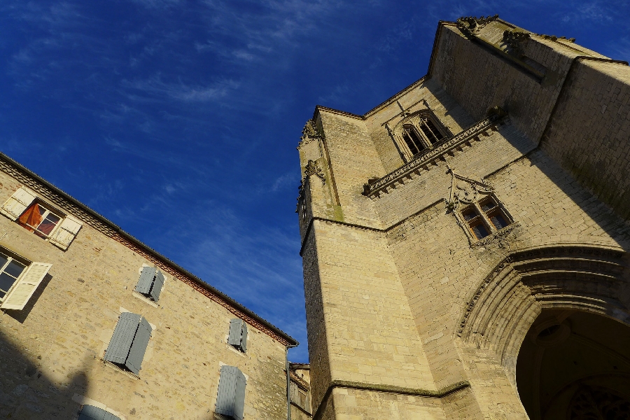 Collégiale Notre Dame  France Occitanie Aveyron Villefranche-de-Rouergue 12200