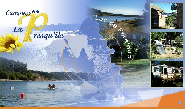 CAMPING LA PRESQU'ILE - Lac de Pareloup