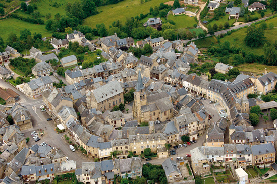 Découvert du village de St-Côme d'Olt