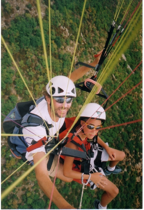 Joël Houdouin Biplace parapente