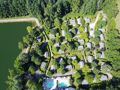 vue du ciel, Le hameau Saint Martial