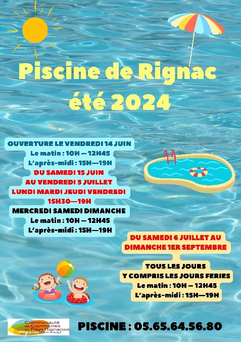 Piscine Intercommunale de Rignac