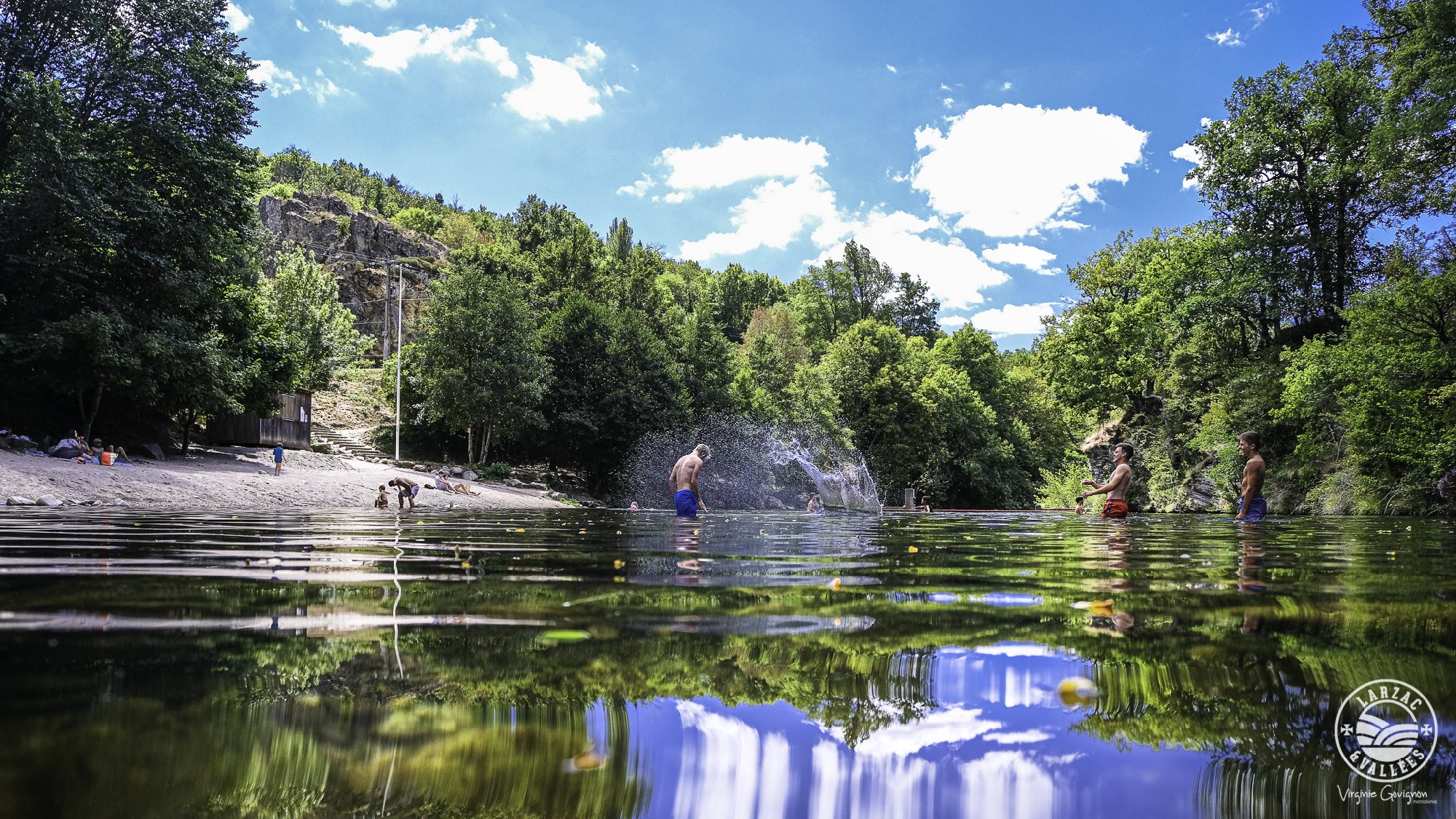 Plan d'eau de la Roque, Virginie Govignon - OT Larzac Vallées