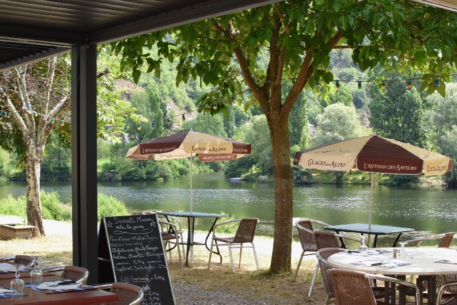 Brasserie Les rives du Lot  France Occitanie Aveyron Conques-en-Rouergue 12320