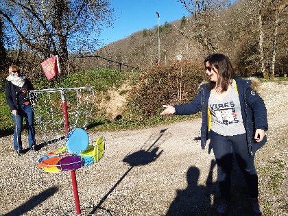 Disc-golf et footgolf au fil du Lézert