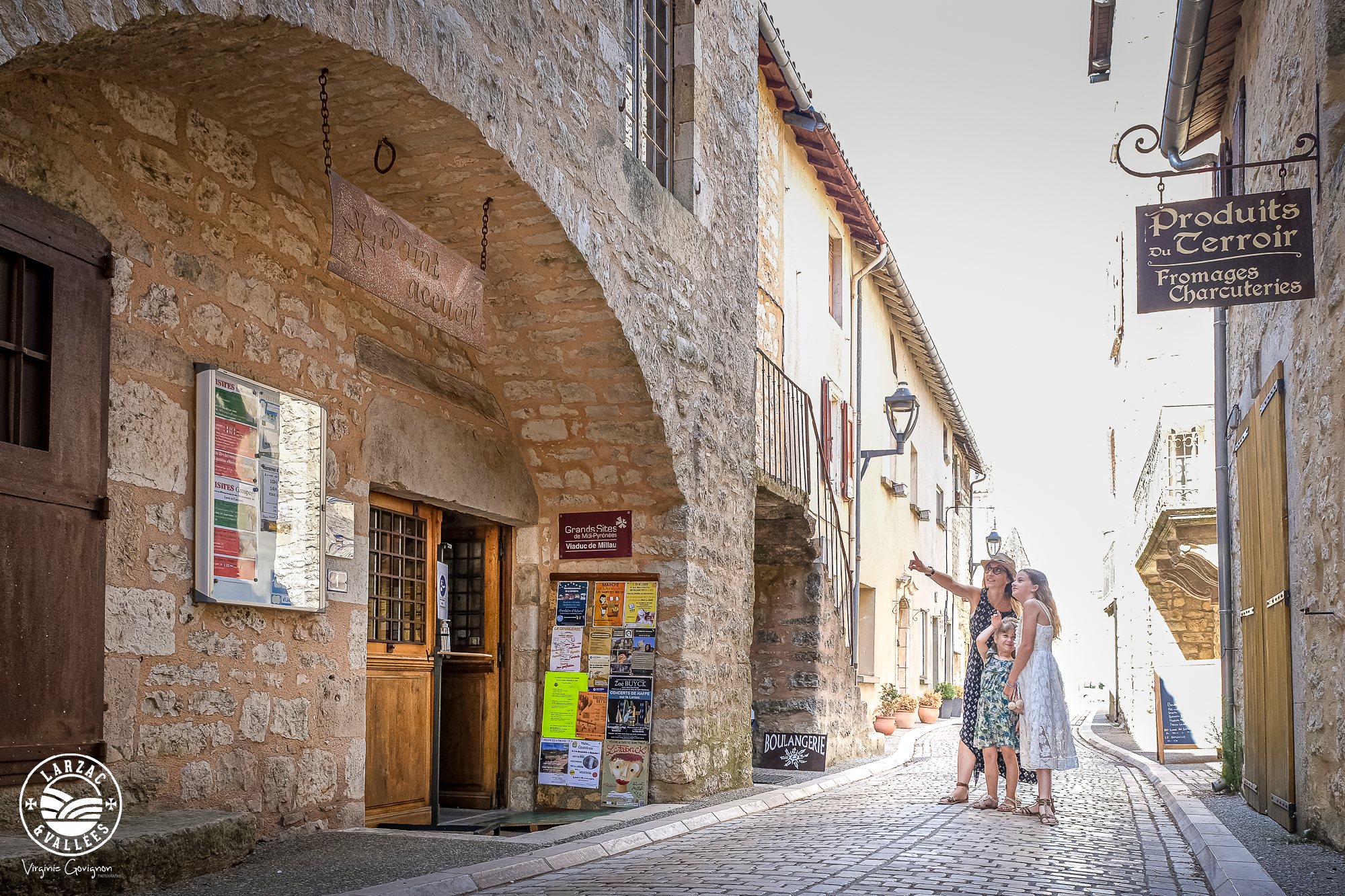 Point Accueil de la Cavalerie, ©Virginie Govingon - OFFICE DE TOURISME LARZAC VALLEES