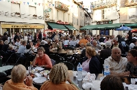 Marché nocturne du 12 juillet à St Geniez d'Olt  France Occitanie Aveyron Saint Geniez d'Olt et d'Aubrac 12130