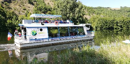 Bateau Olt : promenade et restauration, Office de Tourisme et du Thermalisme de Decazeville Communauté