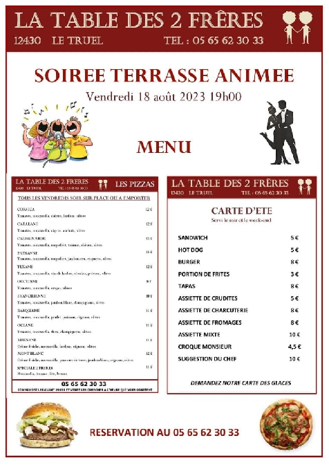 La table des deux frères