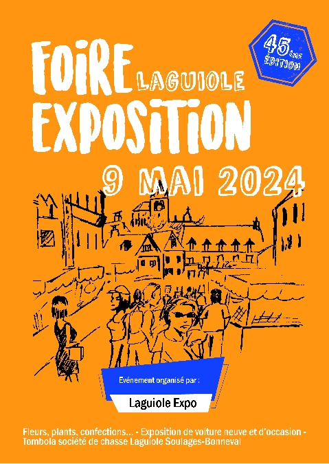 Foire Exposition de Laguiole Le 9 mai 2024