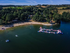 Plage des Rousselleries  France Occitanie Aveyron Pont-de-Salars 12290