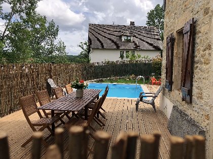 Au Mas de Conques , Arlette Pouget