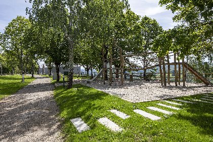 Camping municipal du Fel, Pierre Soissons