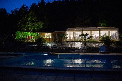 Les Chalets de la Gazonne (groupes) Salle de réception, Chalets de la Gazonne