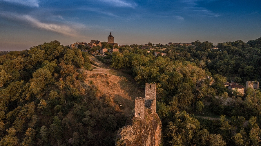 Visite du village de Peyrusse le Roc et du site médiéval