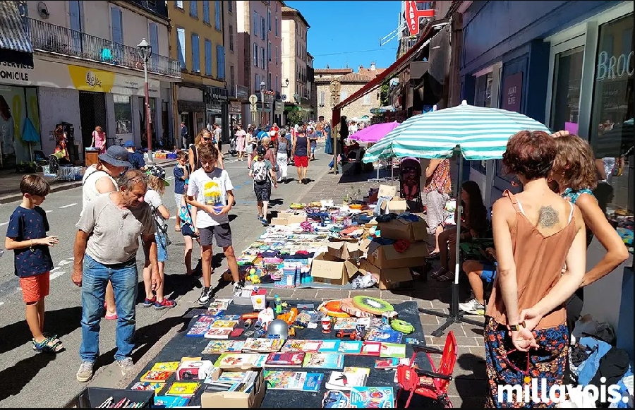 Vide grenier - Puces de l'été  France Occitanie Aveyron Millau 12100