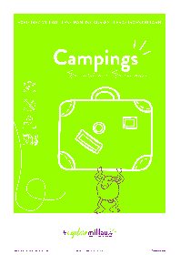 Campings et Villages de Chalets 2022, OFFICE DE TOURISME DE MILLAU