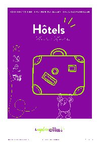 Hôtels 2022, OFFICE DE TOURISME DE MILLAU