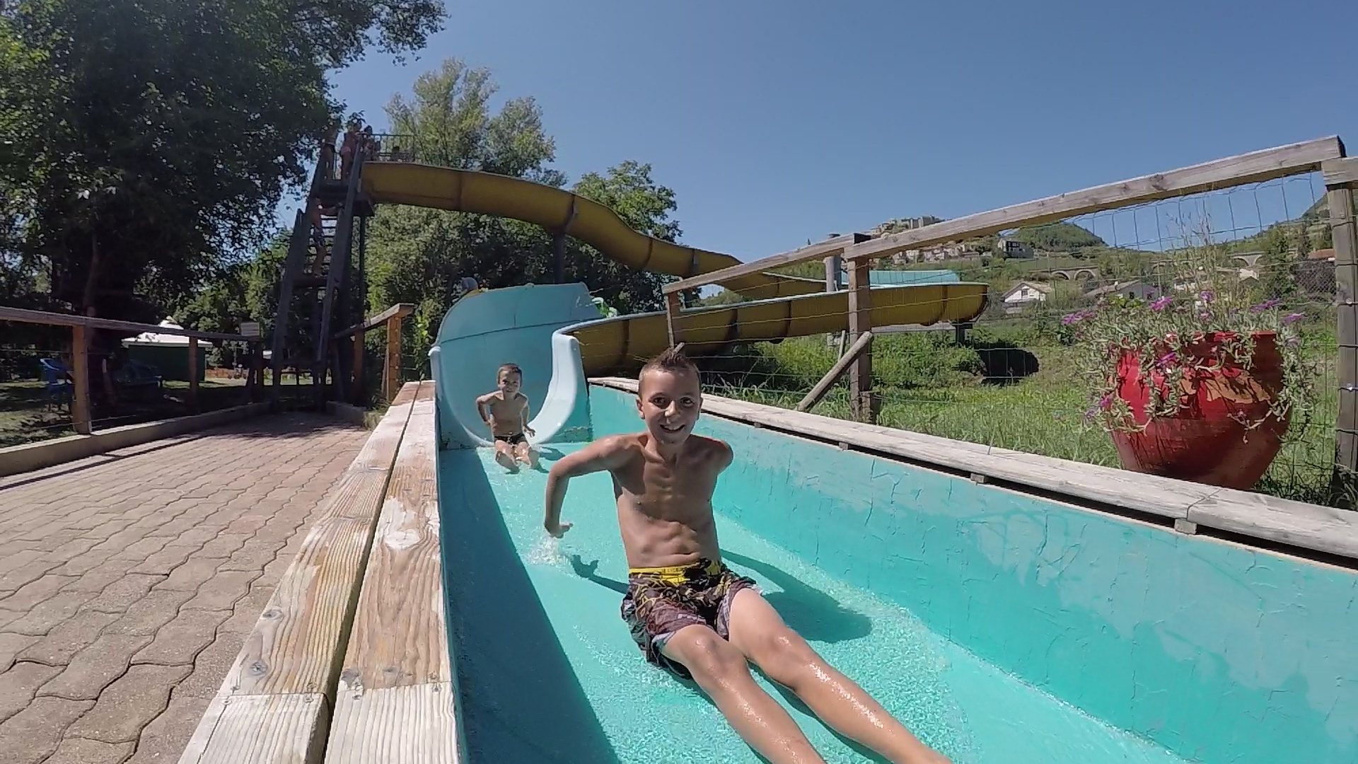 Toboggan, Acroparc du Mas