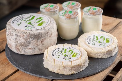 Mathilde et Lilian BOUTET, fromage au lait de brebis, OFFICE DE TOURISME DE PARELOUP LEVEZOU