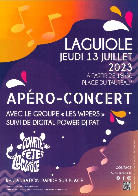 Apéro Concert Laguiole