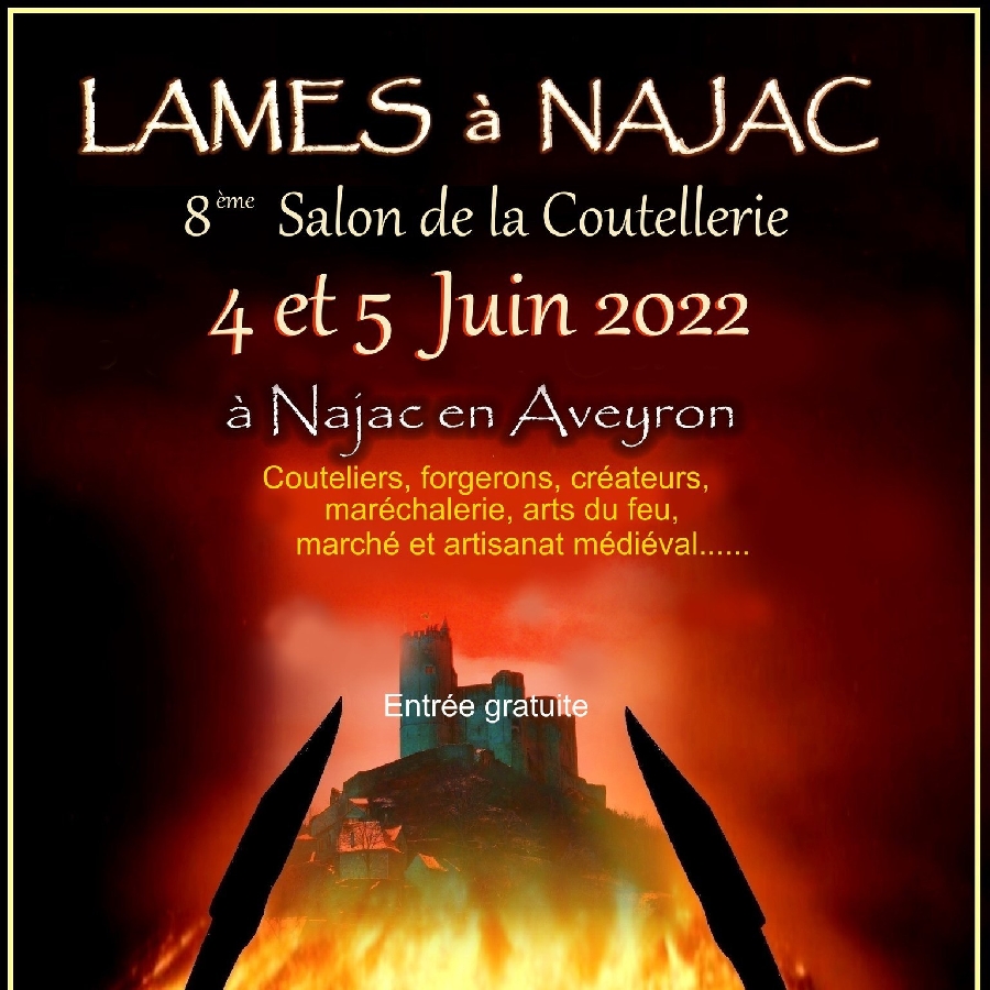 Lames à Najac - 9e Salon de la Coutellerie