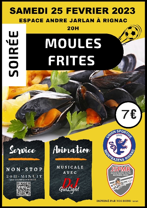 Moules frites USMR