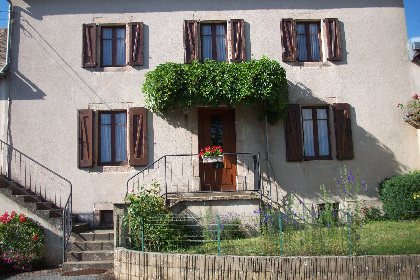 Maison vue de face, 