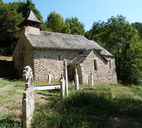 Chapelle de Murat  France Occitanie Aveyron La Salvetat-Peyralès 12440