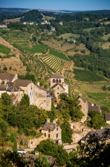 Fête de Cassagnes-Comtaux  France Occitanie Aveyron Goutrens 12390