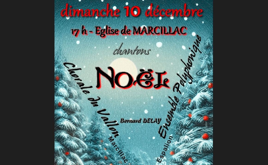 Concert de Noël à Marcillac