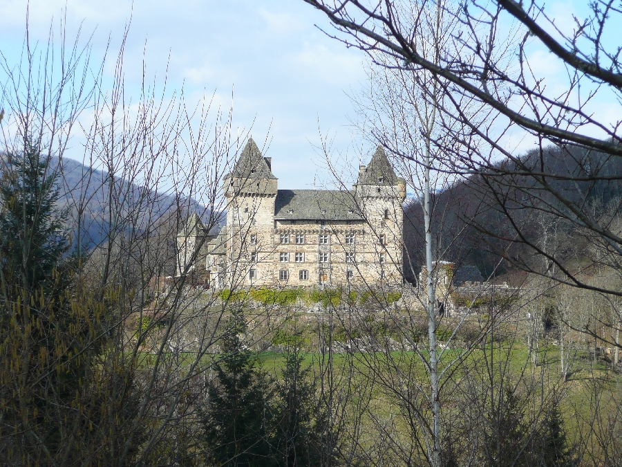 Façade Sud Château de Messilhac