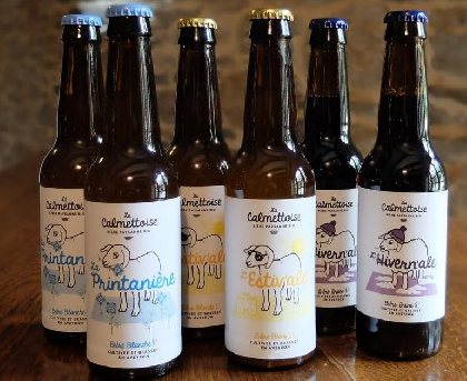 Gaec de la calmettoise - Bière paysanne, OFFICE DE TOURISME DE PARELOUP LEVEZOU