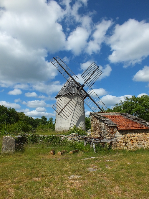 Moulin à Vent de la Bosse  France Occitanie Lot Promilhanes 46260