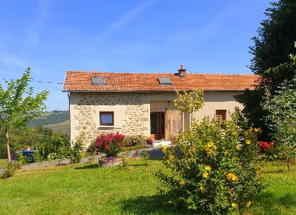 Vue au devant du gîte, Gîte Belle Vue