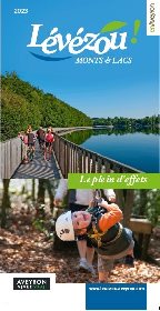Carte touristique du Lévézou 2023, OFFICE DE TOURISME DE PARELOUP LEVEZOU