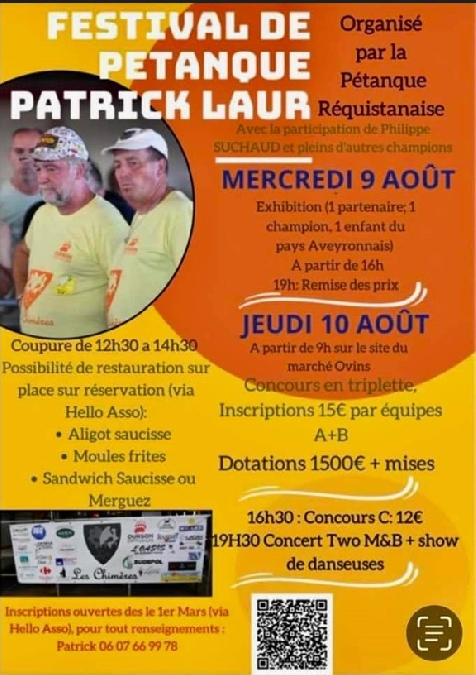 Festival de Pétanque Patrick Laur