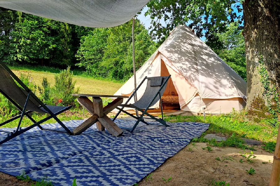 Tipi romantique  France Occitanie Aveyron Morlhon-le-Haut 12200