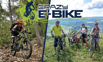 Crazy e-Bike - Location de VTT / VTC électriques à Millau, ©crazyebike