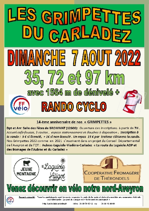 Les Grimpettes du Carladez - Rando cyclo et vtt