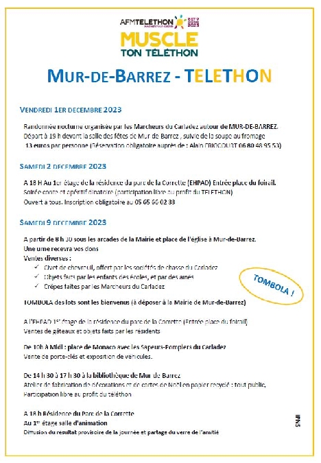 Téléthon 2023
