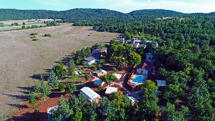 Vue aérienne de La Salvage, 