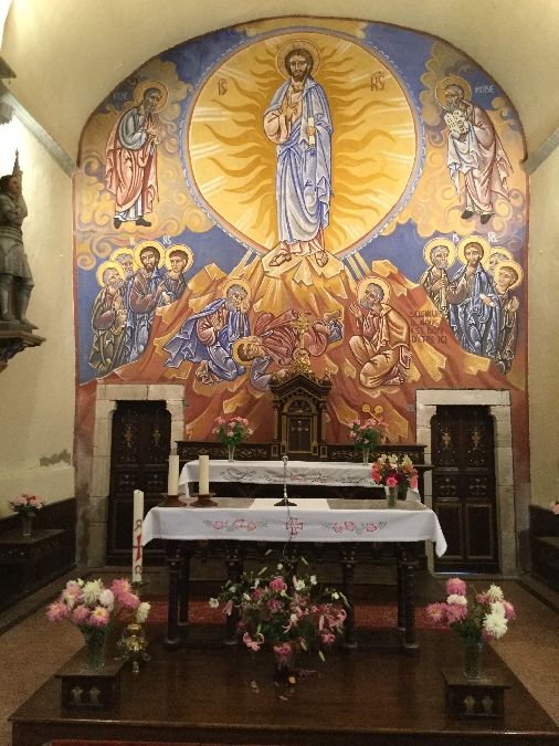 Visite de l'Eglise St-Pierre à Cannac - Fresques de Nicolaï Greschny