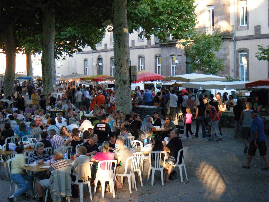 Les marchés gourmands