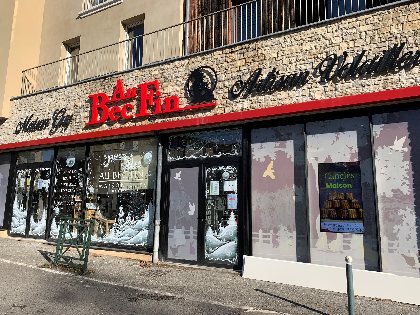 Vitrine Au Bec Fin, Au Bec Fin