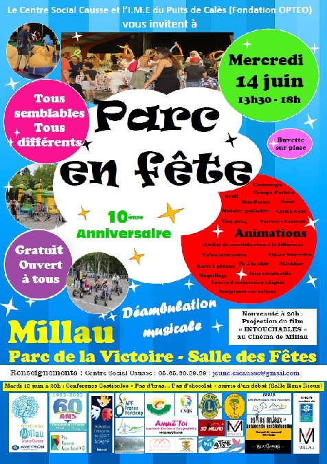 Parc en fête - 10e anniversaire