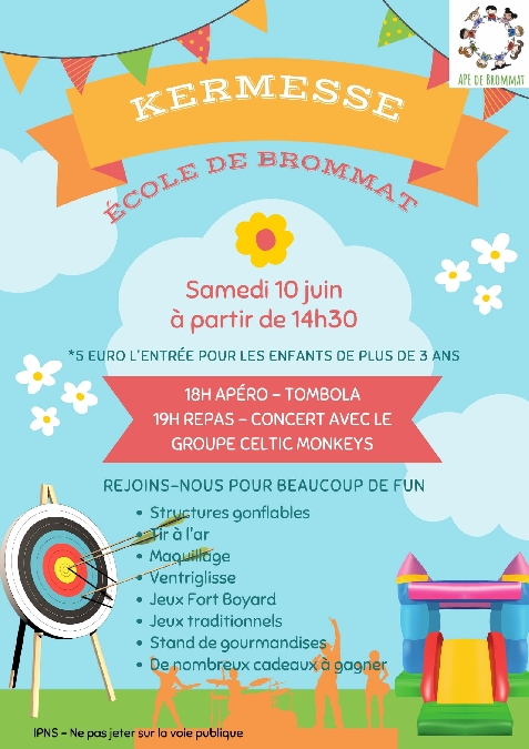 Kermesse de l'école de Brommat