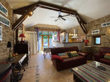 Gîte de l'Abeille ; la PIECE PRINCIPALE est comme un loft..., Gîte de l'Abeille